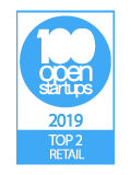 100 open startups 2019 - TOP 2 RETAIL