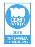 100 open startups 2016 - TOP EMPRESA DE MARKETING