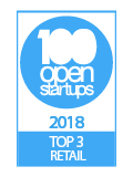 100 open startups 2018 - TOP 3 RETAIL
